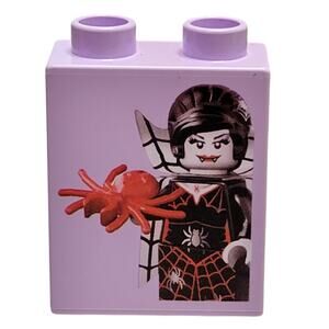 Legoland California Brick or Treat 2023 Spider‎ Lady LEGO Duplo Brick Halloween